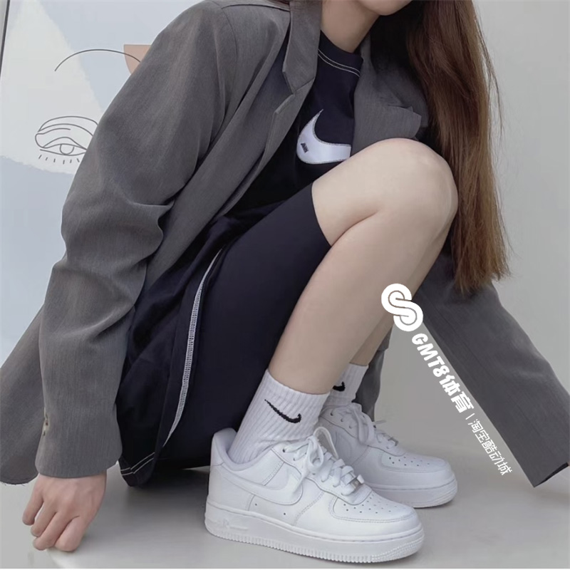 GMT8耐克专柜AF1空军一号Nike Air Force休闲板鞋运动女鞋CI0919-图1