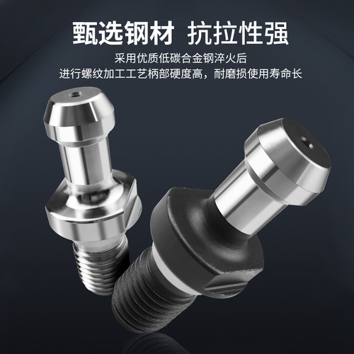 BT40BT30BT50拉钉数控刀柄加工中心扳手螺帽ER11ER16ER20ER25ER32 - 图2