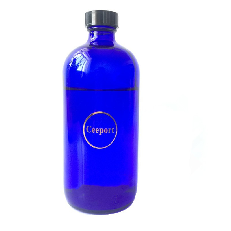 抖音同款零极限太阳水瓶Blue蓝色玻璃瓶能量水喷雾瓶送6款清理贴-图3