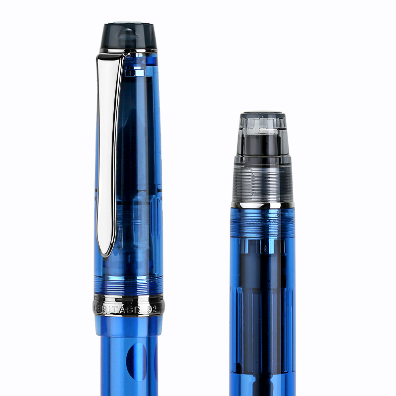 【12期免息】日本PILOT/百乐限定 CUSTOM HERITAGE 92活塞上墨14K金钢笔 FKVH-15SRS礼盒装送礼商务办公