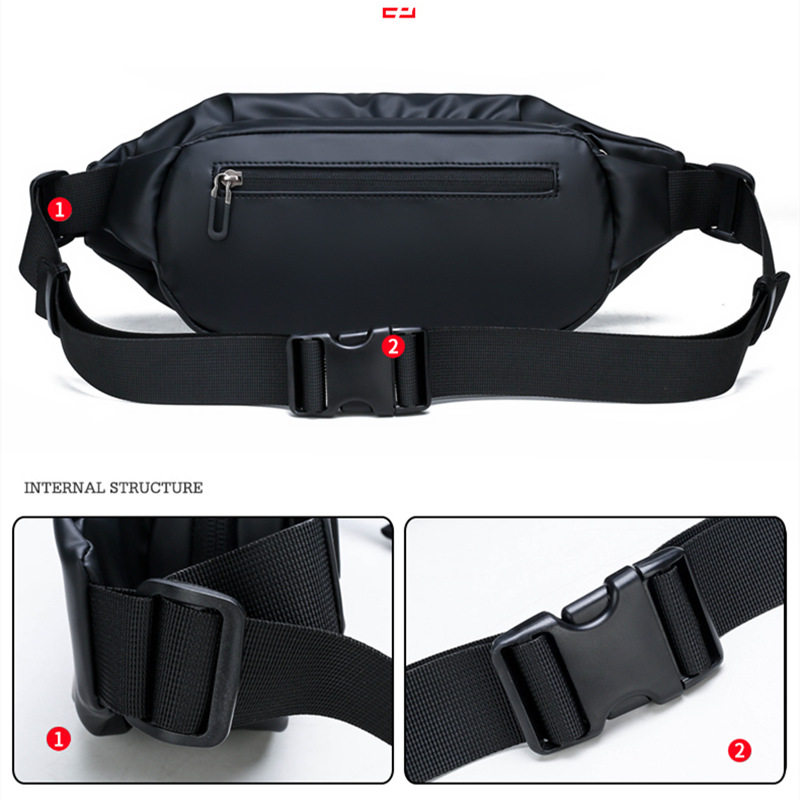 2020新款运动胸包ins超火斜挎包 龙帛男士包袋