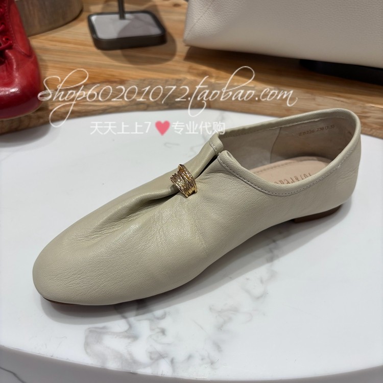 Joy&Peace真美诗2026春季女鞋简约一脚蹬乐福鞋深口女单鞋ZB226,淘宝优惠券,粉丝福利购,淘宝优惠卷