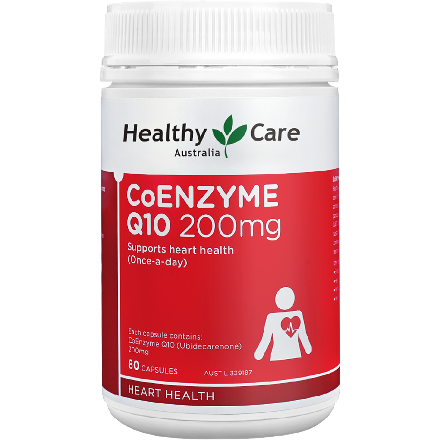 HealthyCareAustralia海外旗舰店Healthy Care辅酶素高能瓶q10软胶囊ql0澳洲进口心脏保健品coq103