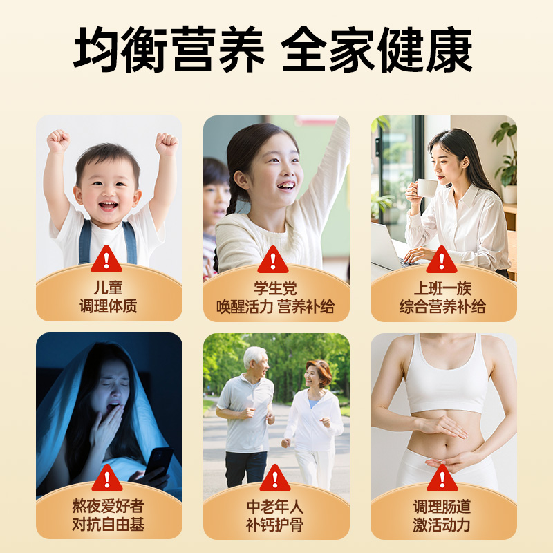 Healthy Care澳洲女性复合维生素咀嚼片钙镁锌22种营养男性b族维C - 图1