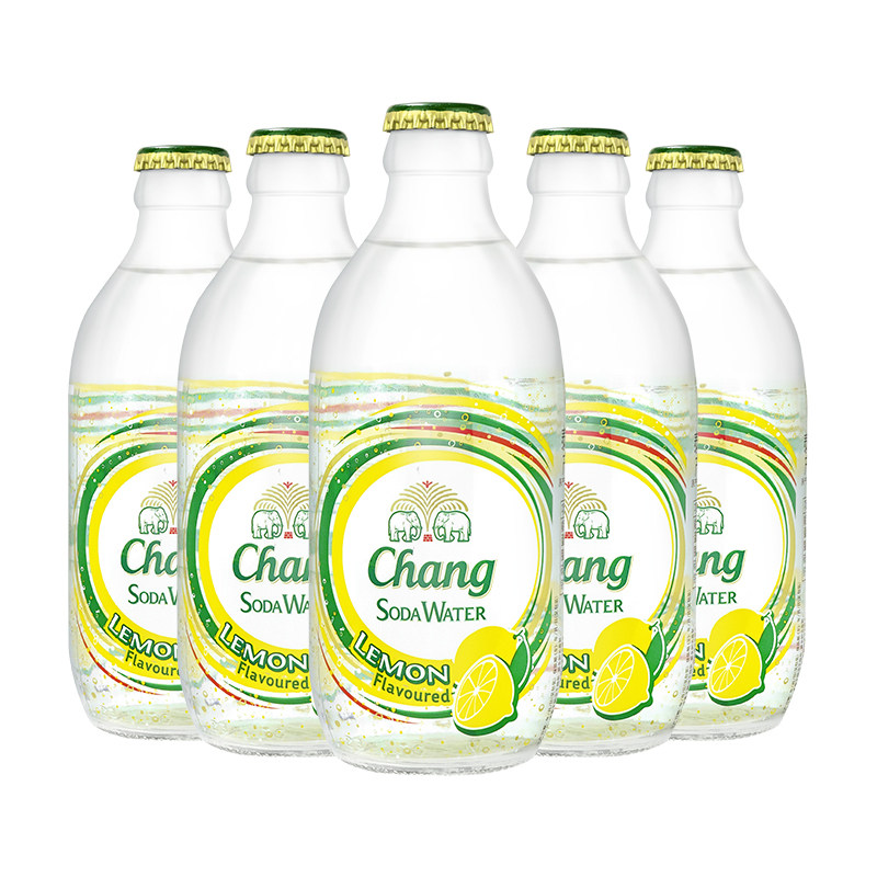 chang泰国苏打水原味325ml整箱泰象苏打水柠檬汽水碳酸饮料气泡水,淘宝优惠券,粉丝福利购,淘宝优惠卷