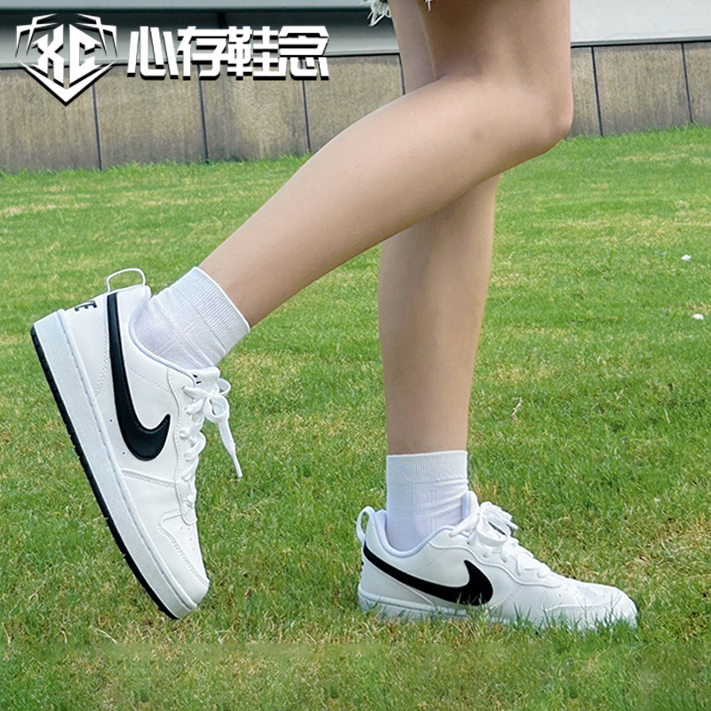 耐克女款鞋子正品Nike Court Borough Low 2板鞋休闲鞋DV5456-104-图0