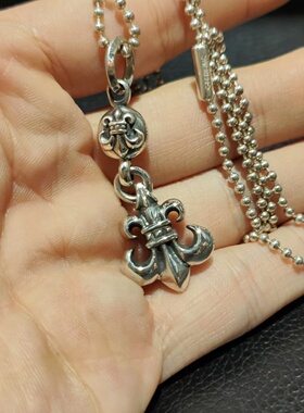 十字克罗伈纯银925项链
