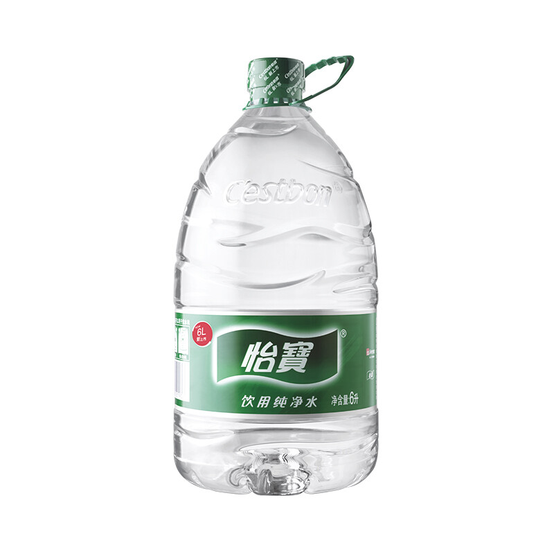 怡宝饮用纯净水6L*3桶整箱包邮 大瓶桶装矿泉水家庭办公饮用水 - 图0