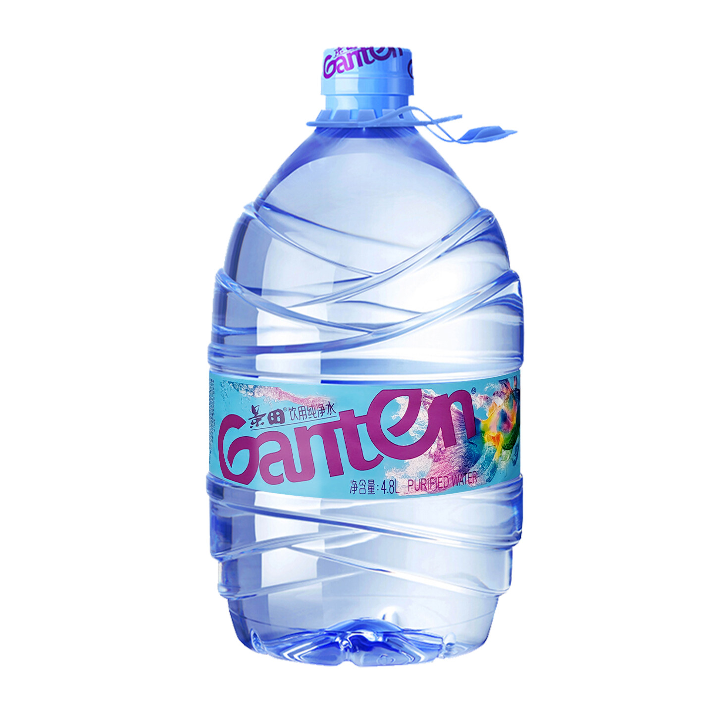 景田桶装水4.8L*4桶整箱家庭大瓶泡茶饮用水4.6升非天然矿泉水,淘宝优惠券,粉丝福利购,淘宝优惠卷