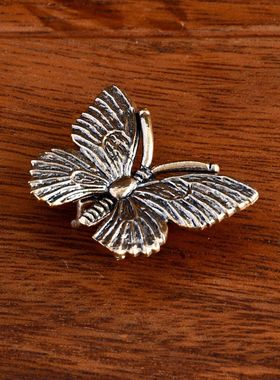 纯黄铜小摆件螳螂仙鹤鸟昆虫类眼镜蛇小动物小蜜蜂龙茶宠桌面装饰