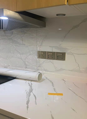 厨房防油污贴纸PVC防水灶台贴