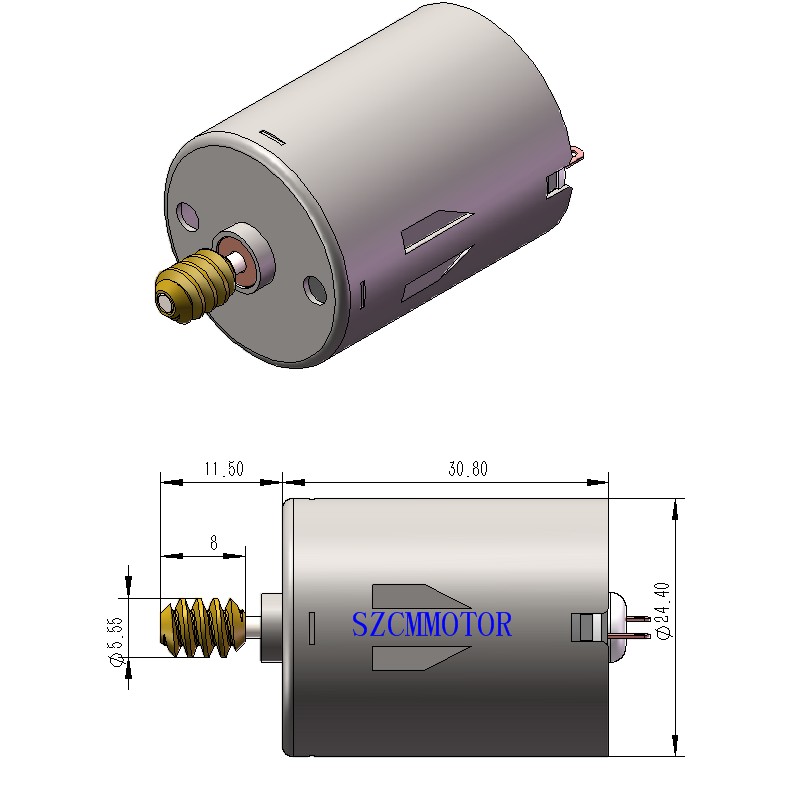 RF-370微型电机 直流电机 JGY-370涡轮蜗杆减速电机 6V12V24V马达