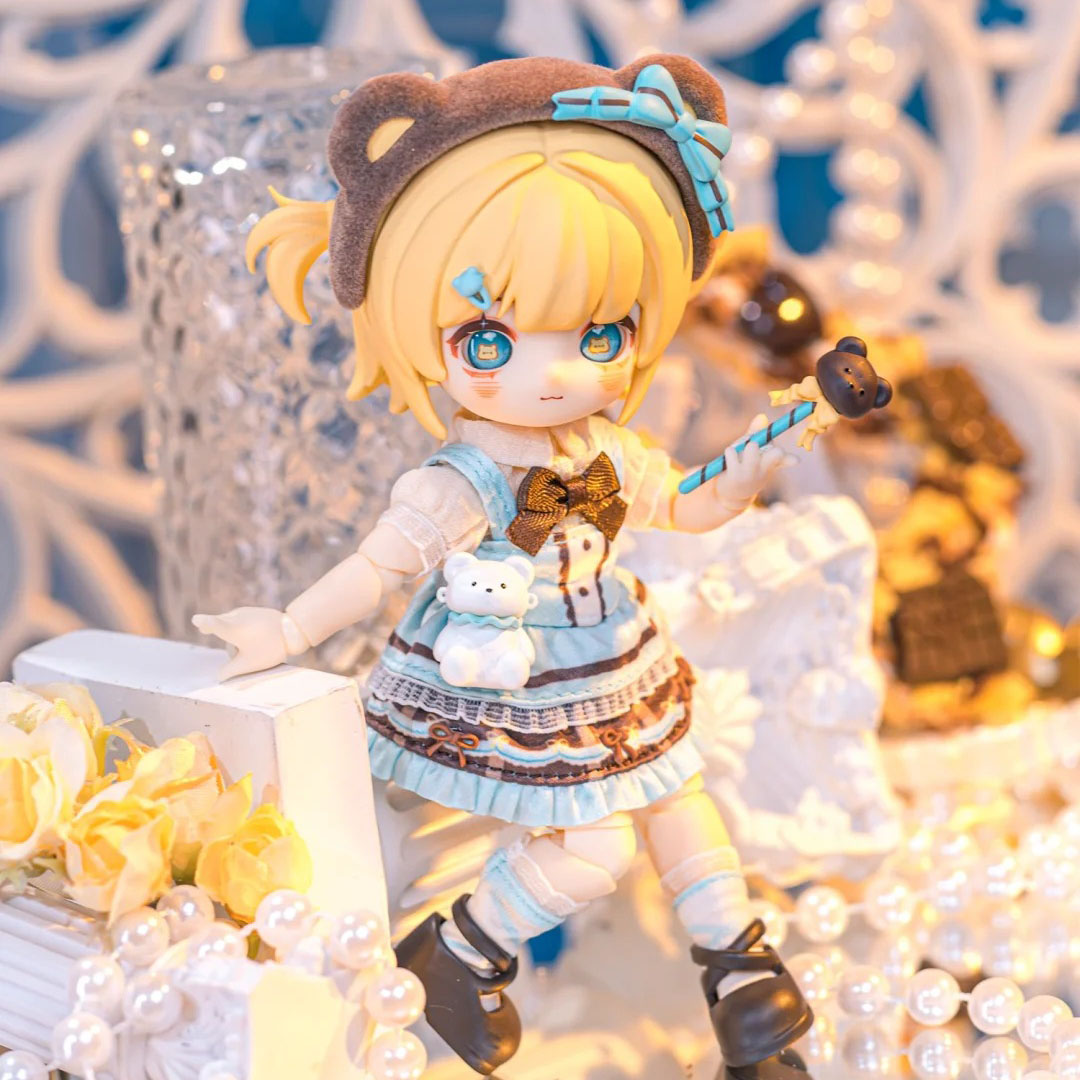 正版Nagi兽仔第五代幻境录系列可动人偶盲盒12分BJD潮玩手办礼物 - 图0