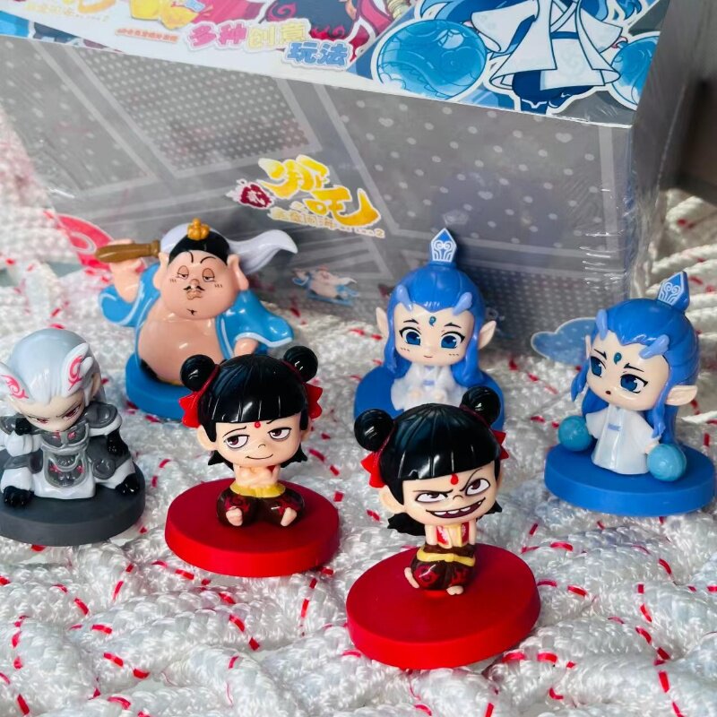 哪吒之魔童闹海盲盒手办潮玩具公仔惊喜盒敖丙敖光太乙真人电影