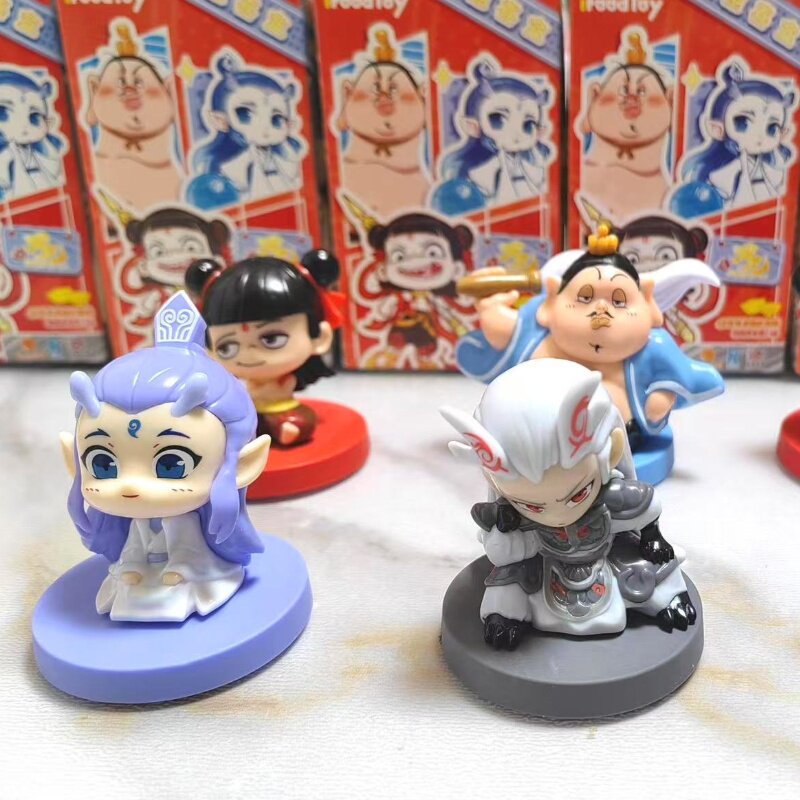 哪吒之魔童闹海盲盒手办潮玩具公仔惊喜盒敖丙敖光太乙真人电影