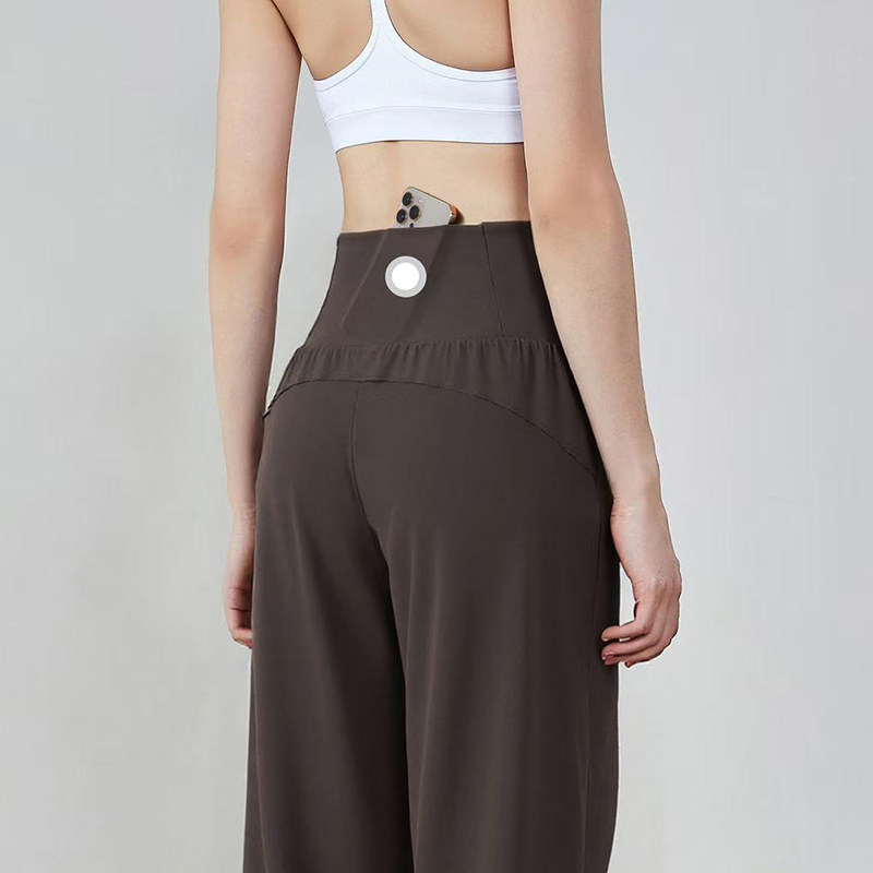 裸感宽松运动阔腿裤透气休闲高腰运动裤神仙垂感遛弯直筒裤外穿女,淘宝优惠券,粉丝福利购,淘宝优惠卷