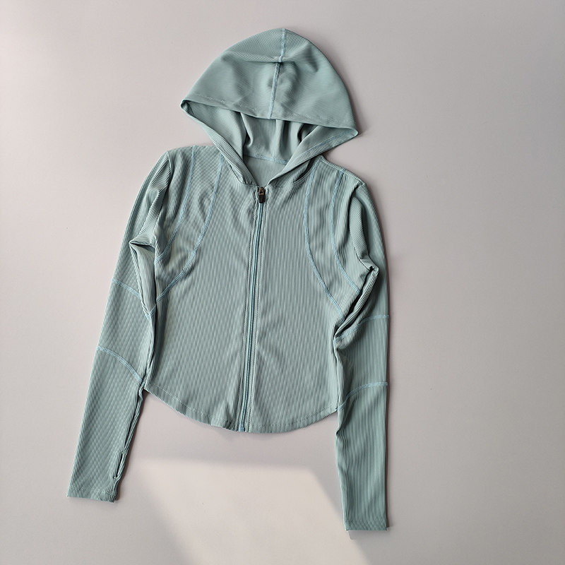 断码清仓连帽运动外套女显瘦健身服速干跑步紧身长袖瑜伽服上衣,淘宝优惠券,粉丝福利购,淘宝优惠卷