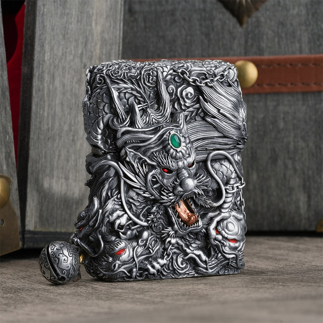 Zippo Shenlong Copper gives gifts to Kowloon and brings wealth