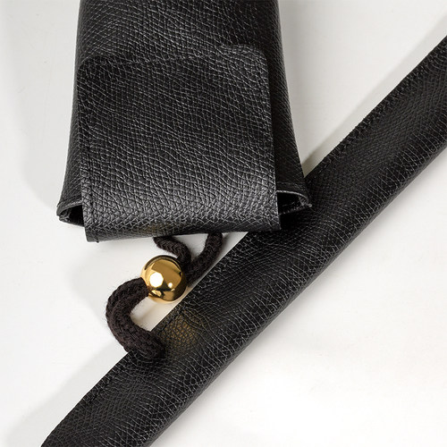 日本tsuge拓植腰插香烟盒浅草烟杆带保护套皮革挂绳烟包烟袋礼品 - 图0