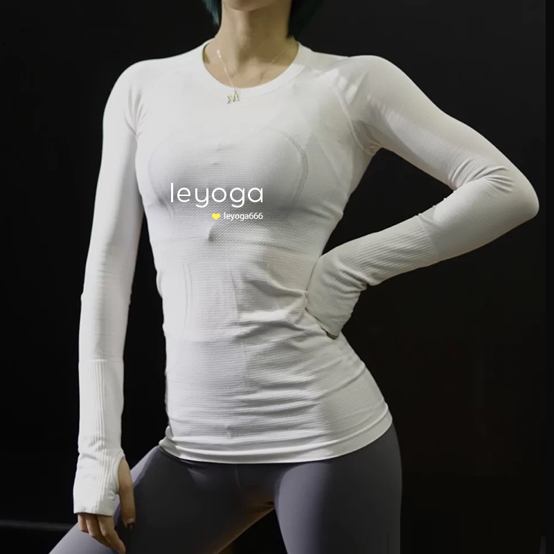 lululemon Swiftly Tech Long Crew 2.0瑜伽健身运动速干长袖T恤 - 图3