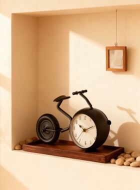 创意自行车造型金属桌面摆件