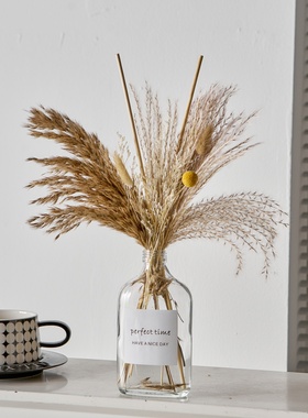 2025年新款现代简约花瓶摆件家用客厅餐桌桌面仿真花高颜值装饰品