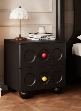 简约现代木质几何圆形收纳摆件