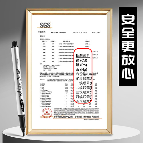 晨光小号白板笔彩色水性易可擦细头25602涂画鸦黑色红色蓝色儿童小学生书写练字可添加墨水可擦小白板笔包邮 - 图3