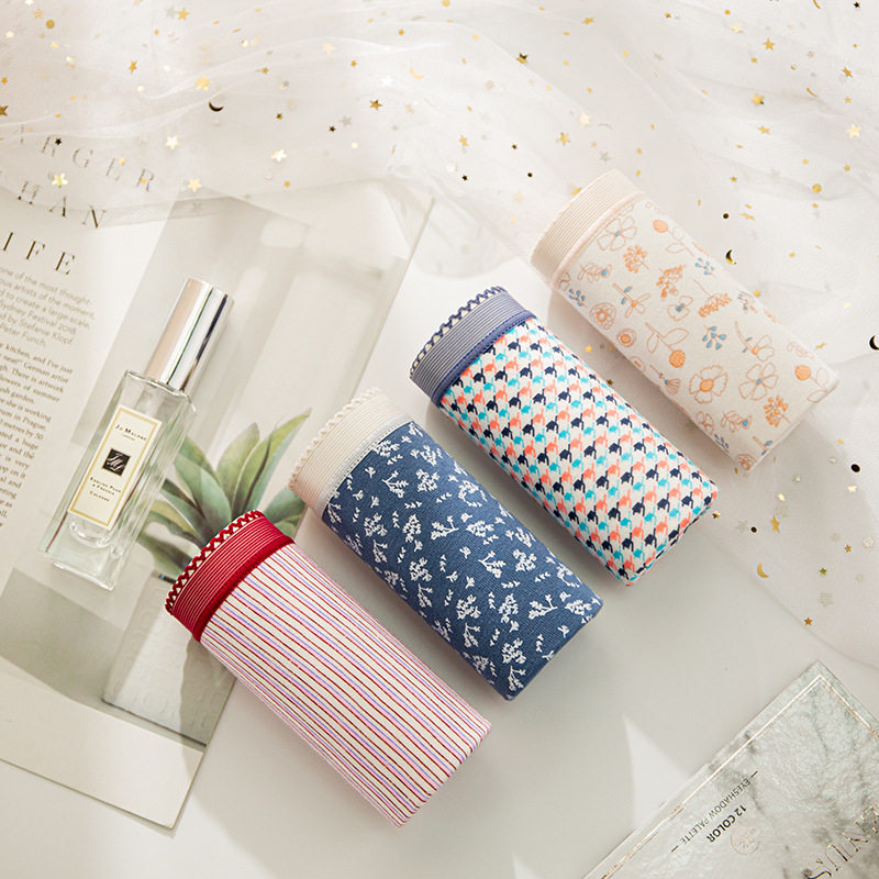 北极绒纯棉夏季透气可爱中腰内裤 北极绒晓明周内裤