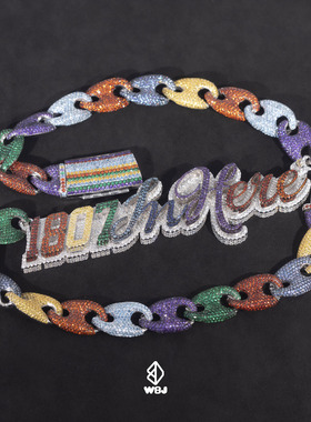 wbj定制珠宝欣赏改造14K手工镶嵌