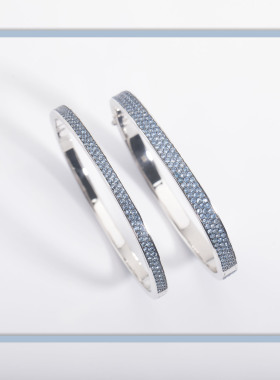 WBJ定制珠宝欧美通用银手镯