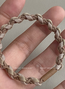 发绳布艺法式稻穗耐用高弹
