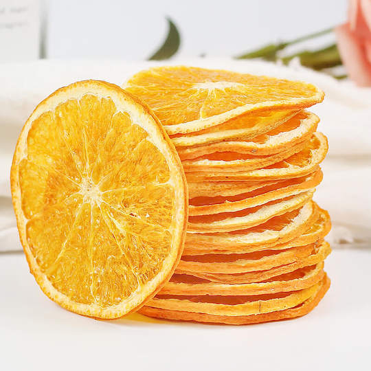 Dry citrus slices new arrival golden fruit dried tea