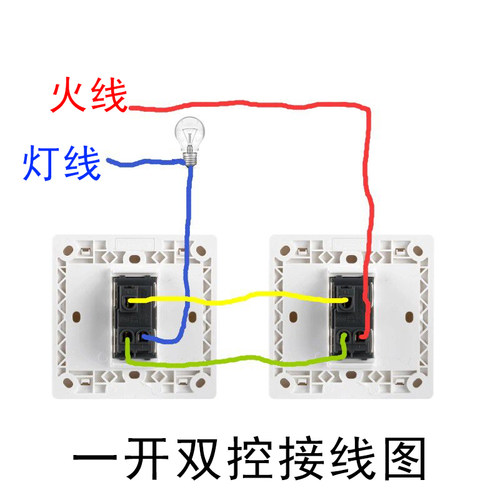 飞雕86型暗装一开双控开关家用一位单开双联1开灯电源面板白色 - 图3