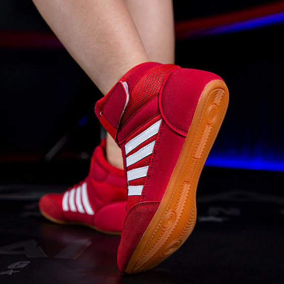 Professional boxing shoe training-beef tendon sole wrestling shoes