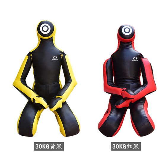 Mma fighting judo children training human sandbag