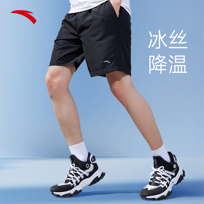 安踏运动短裤男士大裤衩健身裤子 anta安踏安建立运动中长裤／短裤