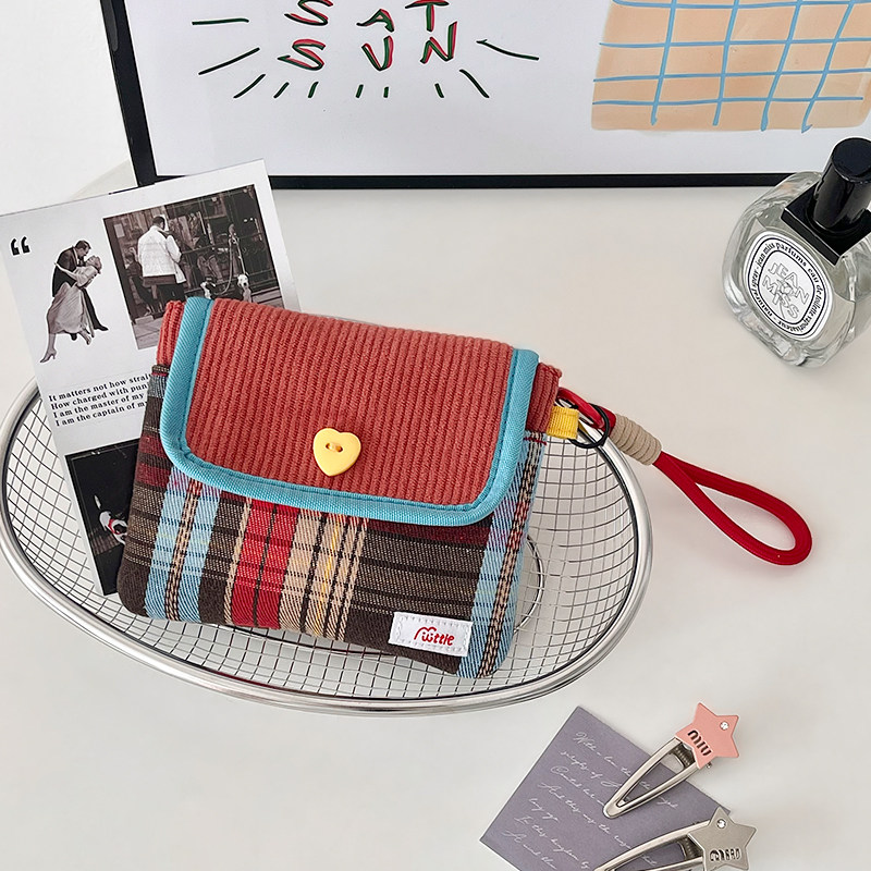 ins风化妆包女小迷你2024新款便携旅行随身补妆口红品杂物收纳袋,淘宝优惠券,粉丝福利购,淘宝优惠卷