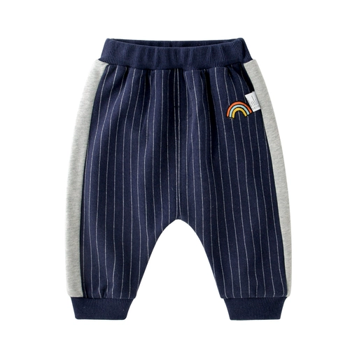 Детские осенние весенние штаны для мальчиков, в западном стиле