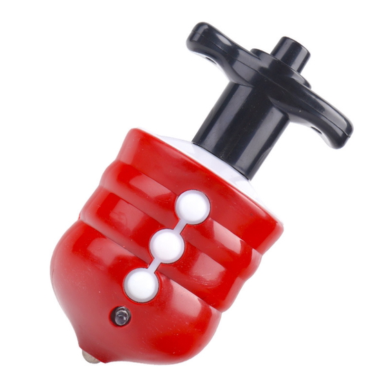 Children's new luminous colorful rotating music top colorful outdoor toy boy flashing street stall night market square