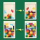 Tetris puzzle children's baby educational toy