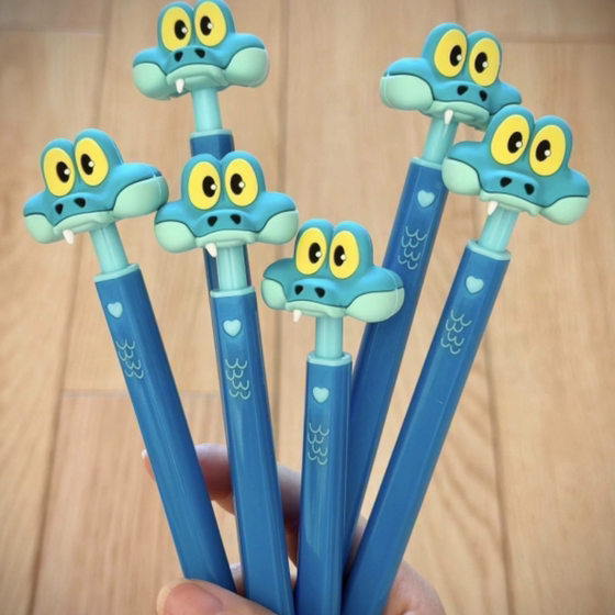 Zootopia New Gary Snake Cartoon Press Ballpoint Pen Detoxification Student-Specific Gel Pen Gary Detoxification Pen