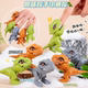 Creative finger-biting toy children's small gift dinosaur