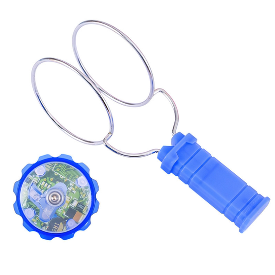 Magic children's colorful flying top yoyo hand-cranked toy magic wholesale magnetic colorful luminous track rotation