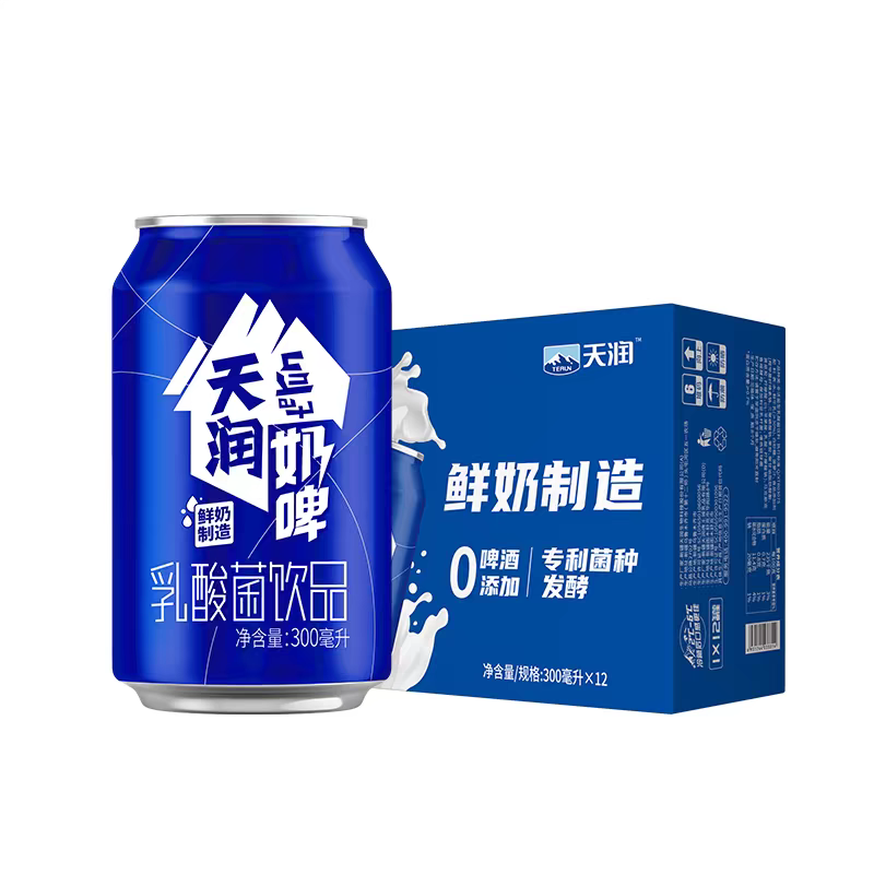 天润奶啤乳酸菌风味酸奶饮品鲜奶制造新疆特产易拉罐装拍2份减3元 - 图3