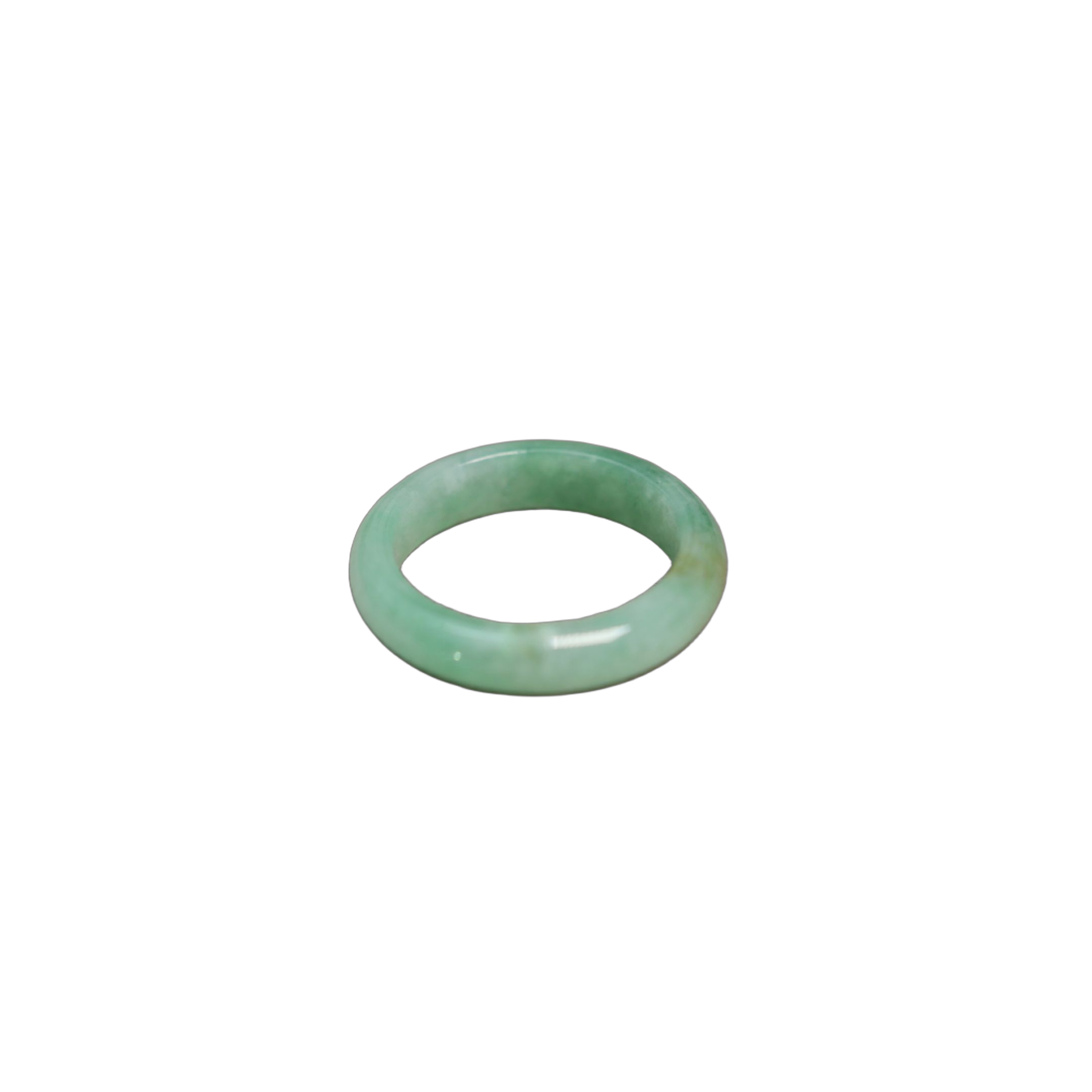 Myanmar natural grade A jadeite ring