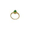 Ice Green Burmese Natural Grade A Jade Gourd Ring