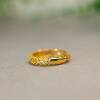 Ice Burmese natural A-grade gourd ring for women