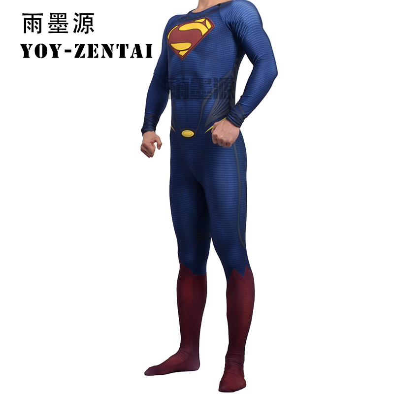 【NM雨墨源 】超人Superman 橡胶LOGO  钢铁之驱 偏蓝色 - 图1