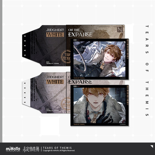 【米哈游/未定事件簿】冰原上的审判系列 撕拉相卡set miHoYo